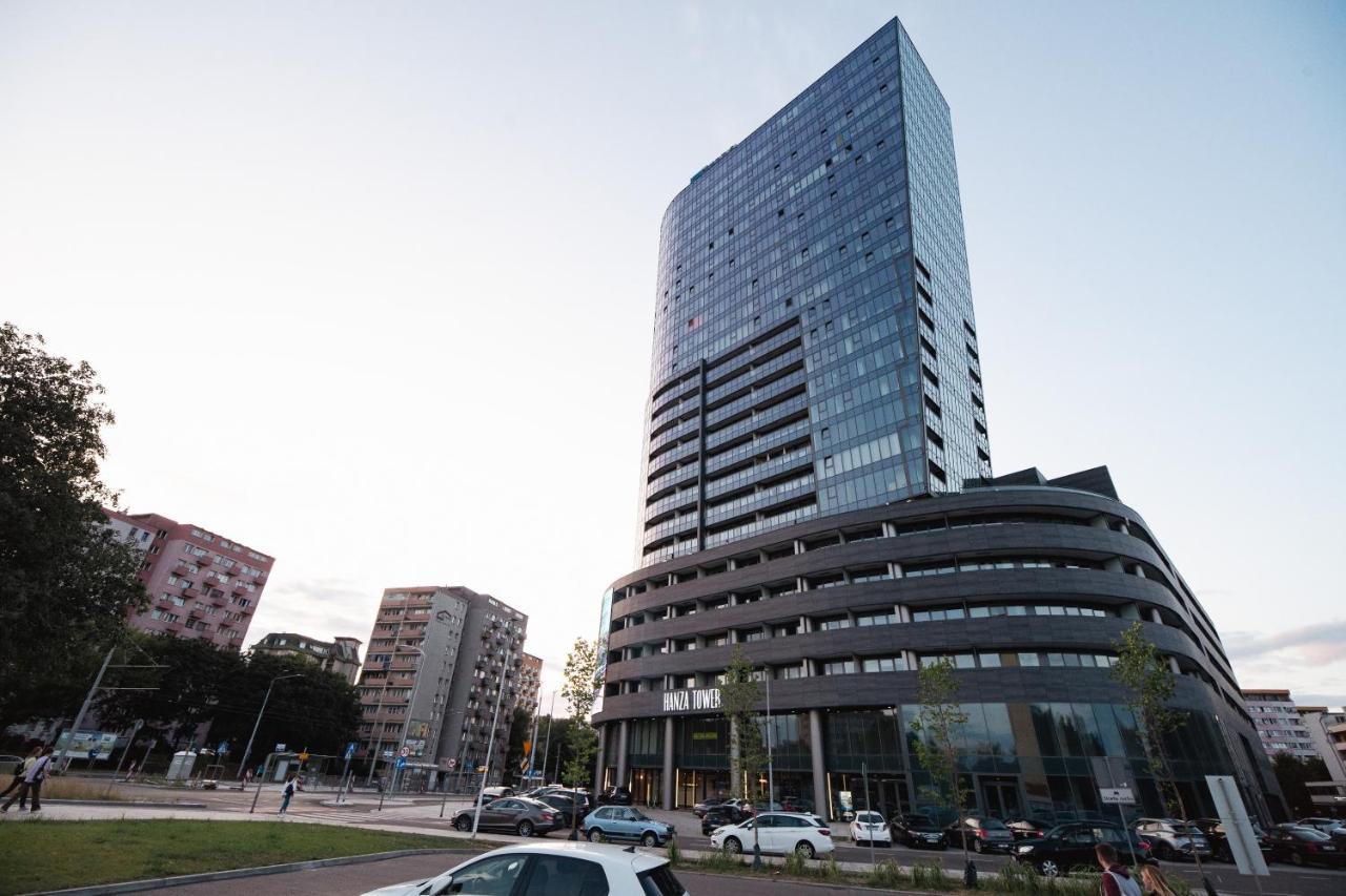 Hanza Tower Luxury Щецин Экстерьер фото